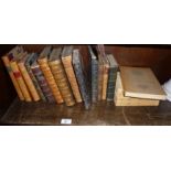 Quantity of old French novels and books