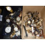Collection of vintage Gents and ladies watches, maker's include - Accurist, Adidas, Sekonda, Rotary,