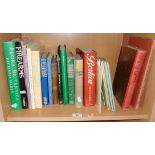 Shelf of assorted books