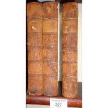 The Rambler Samuel Johnson, 3 volume set (1794), leather bound