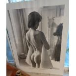 Photographic poster of a nude lady by Christopher Coigny