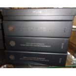 Four Royal Mint United Kingdom proof coin sets, Collection Editions, years 2012, 2013, 2014 and