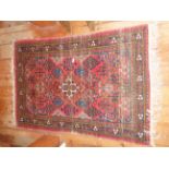 Small Persian rug