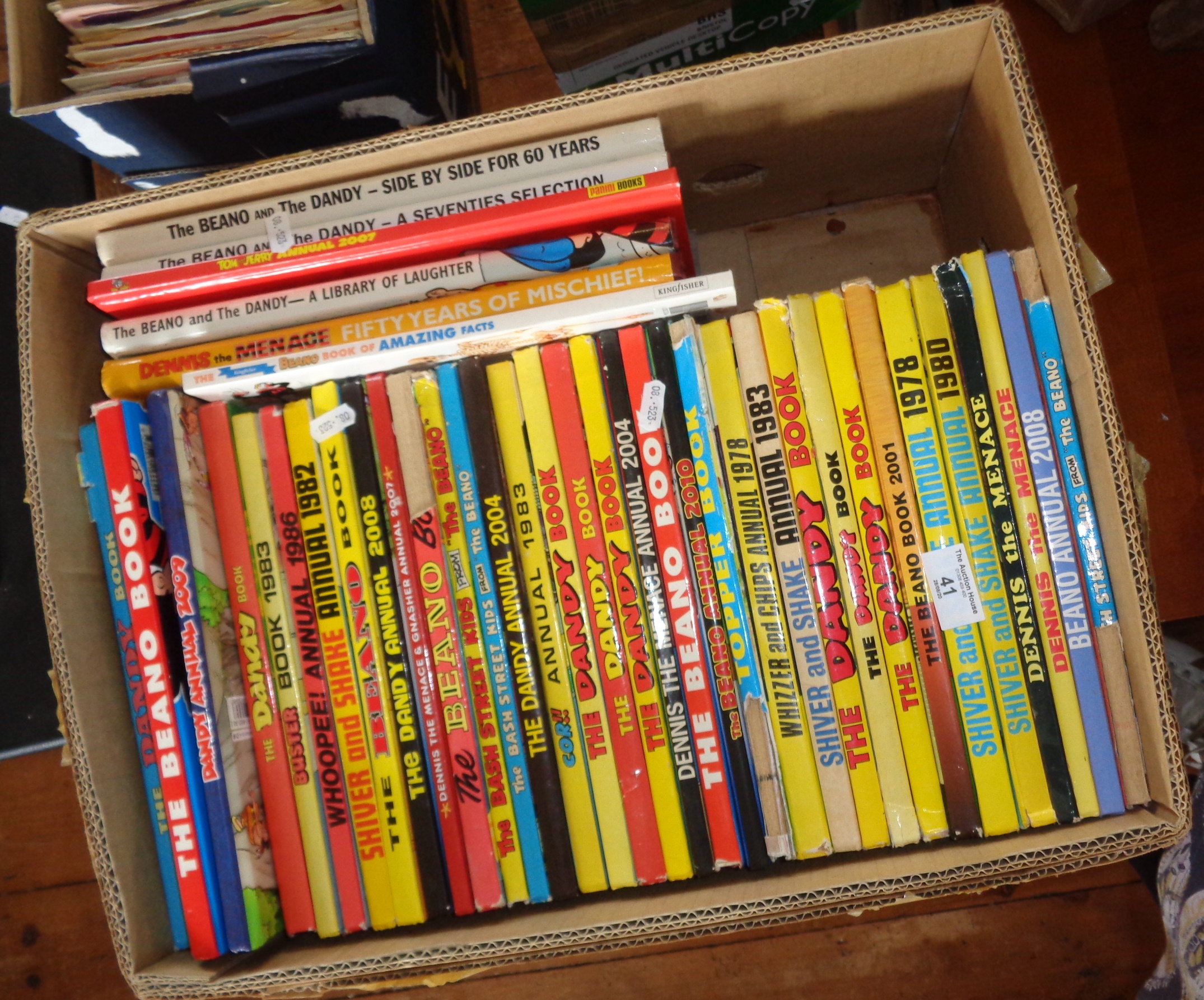 Large collection of Beano and Dandy Annuals, c. 1978-2004