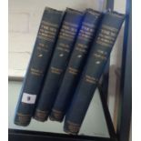 The Sea - its History & Romance by Frank C. Bowen, 1st Edition, 4 volumes