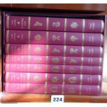 Folio Society of seven Jane Austen novels