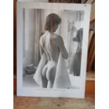 Photographic poster of a nude lady by Christopher Coigny