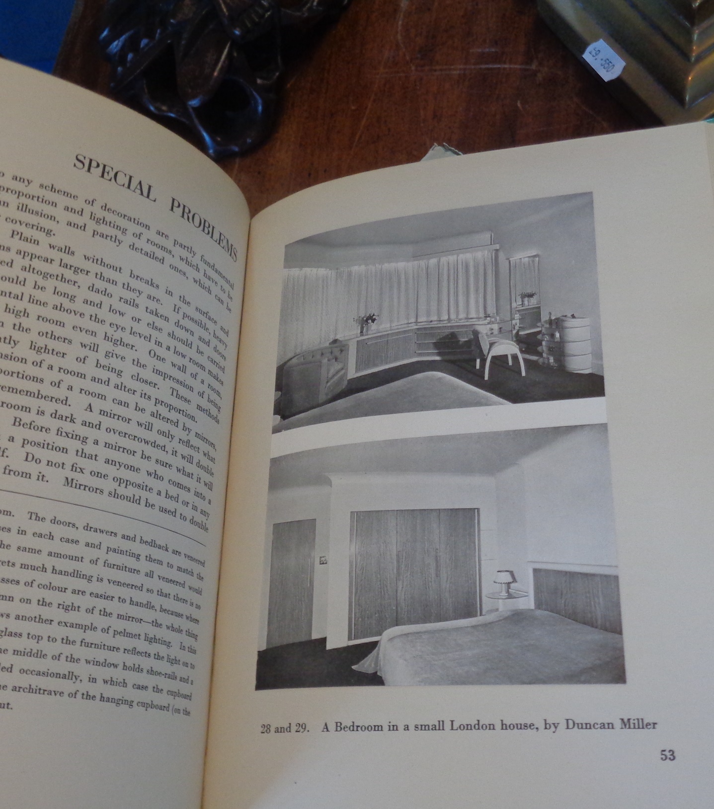 Two 1930's Interior Design books by Derek Patmore, Margaret Jourdan's "English Interior Decoration", - Image 2 of 5