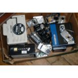 Assorted cameras - mainly digital, inc. Nikon, Casio, Sony, Olympus, etc.