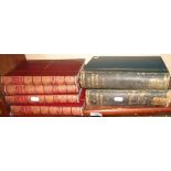 Four volumes of The Family Physician, and two Victorian Volumes by Julius Von Sachs - On the