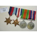 WW2 four medal group including the France & Germany Star