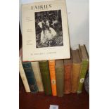 Selection of books relating to fairies, authors include Andrew Lang and Cicely M. Barker. Together