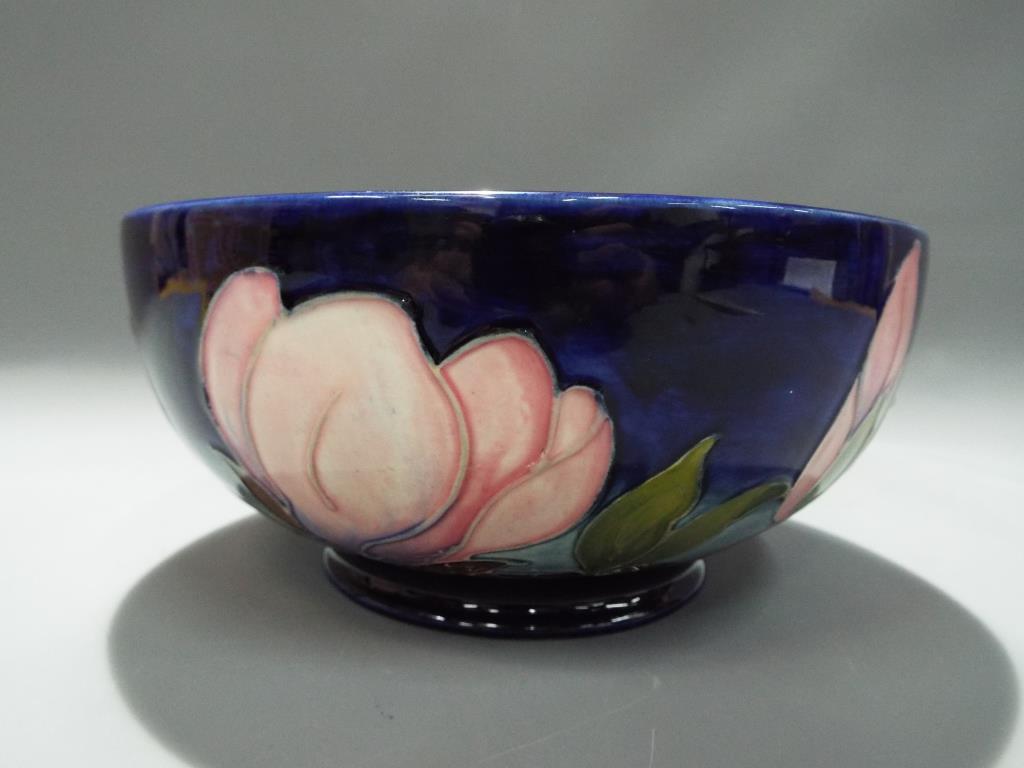 Moorcroft - A limited edition Moorcroft Pottery footed bowl,