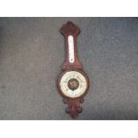 A banjo barometer (a/f),