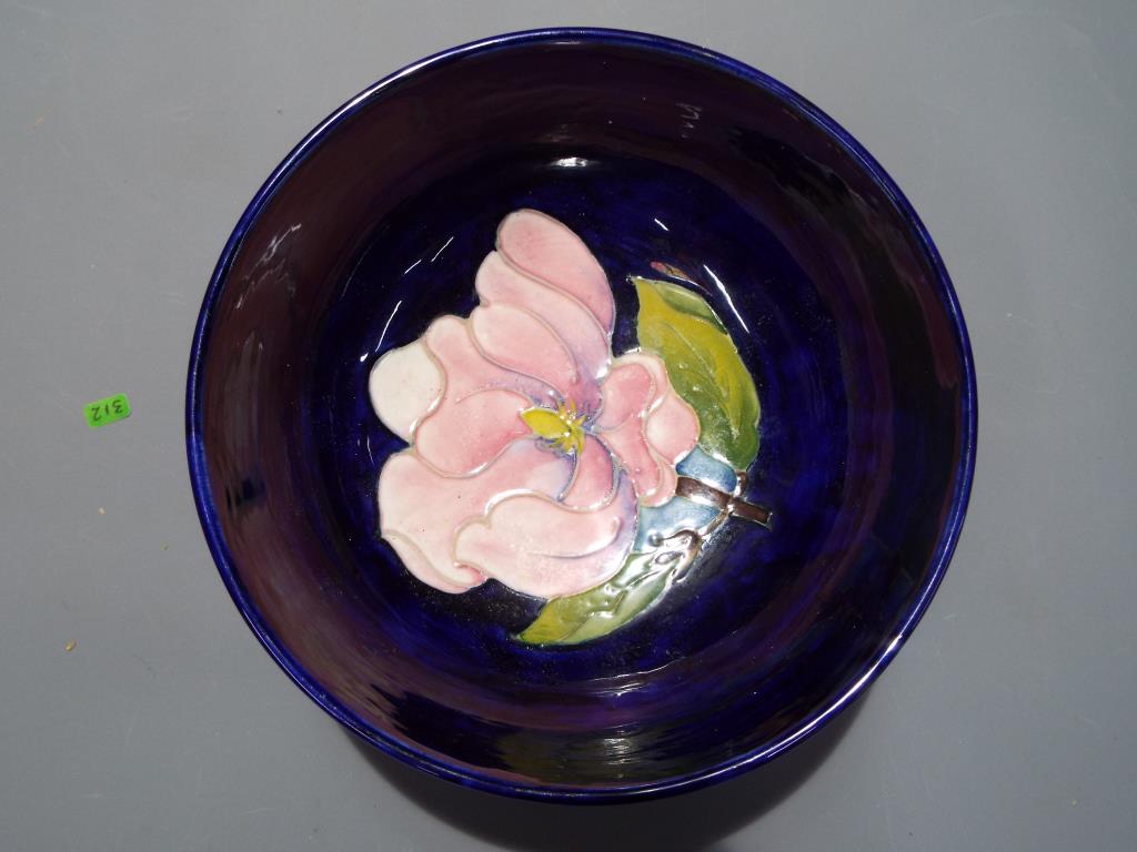 Moorcroft - A limited edition Moorcroft Pottery footed bowl, - Image 2 of 3