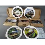 Collector Plates - a collection of Royal Doulton and Bradford Exchange collector plates to include