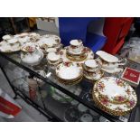 Royal Albert - 49 pieces of Royal Albert decorated in the Old Country Roses pattern,