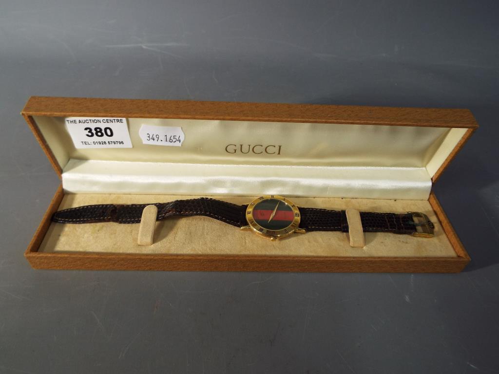 A Gucci wristwatch in presentation case. - Image 4 of 4