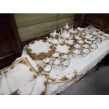 Royal Albert - Seventy three pieces of Royal Albert Old Country Roses dinner and tea ware to