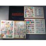 Philately - A general collection of worldwide stamps spread over four albums,