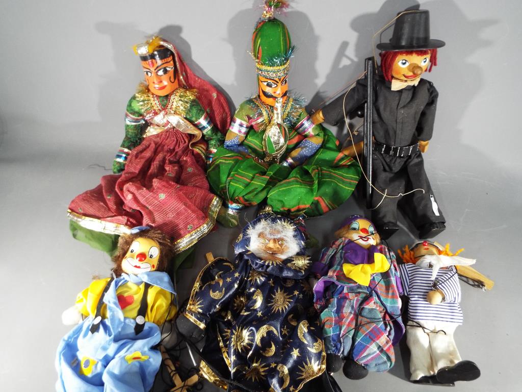 Puppets - A collection of puppets and similar to include clowns,