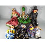 Puppets - A collection of puppets and similar to include clowns,