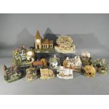 Thirteen Lilliput Lane and similar models to include 'Titmouse Cottage', 'All Saints Watermillock',