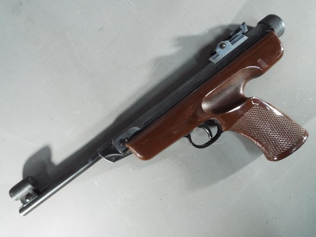 An 'Original' Model 5 .22 cal break action target air pistol contained in original box. - Image 2 of 3
