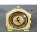 Smiths - a Smiths Sectric retro vintage alarm clock model No.