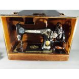 A vintage Singer sewing machine No.