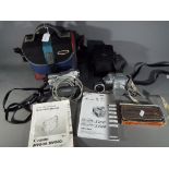 Photographic Equipment - Lot to include a Fujifilm S3500 digital camera,