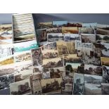 Deltiology - over 500 mainly earlier period postcards to include UK topographical with animated