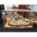 An extremely large, limited edition, Lilliput Lane model entitled 'Beside The Seaside' # L2320,