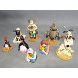 Wallis and Gromit - a quantity of Wallis and Gromit ceramic ornaments to include Wallis and Gromit