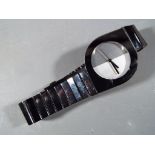 Rado - A lady's Rado Diastar wristwatch, case marked 150.0472.3, two tone silvered dial.