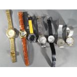 A collection of wristwatches to include Limit, Ricoh, Philip Mercier, Carvel and similar.