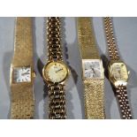 Four lady's wristwatches to include a Camy 21 jewel Incabloc,