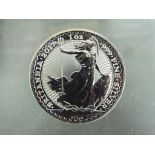 Numismatology - a Silver 1oz Britannia coin