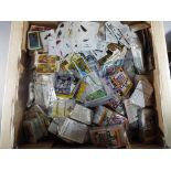 A quantity of trading / collector cards and stickers to include Rugrats, Pokemon, Star Wars,