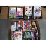 A large quantity of DVD's to include cartoons, concerts, feature films,