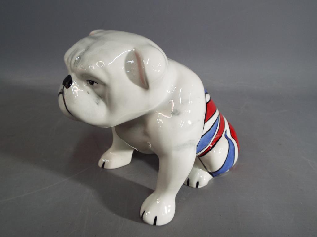 Lorna Bailey - a figurine in the style of a bulldog.