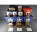 Lilliput Lane - Eight boxed Lilliput Lane models to include # L2241, # L2128, # L2059 and similar,