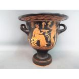 5th - 4th Century BC - A Greek red figure bell krater, c.