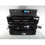 Sony - A quantity of Sony audio and visual equipment to include CD player, tape deck, VCR.