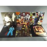 David Bowie - A collection of David Bowie 33 RPM vinyl records to include The Rise And Fall Of