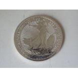 A Silver one ounce Britannia coin