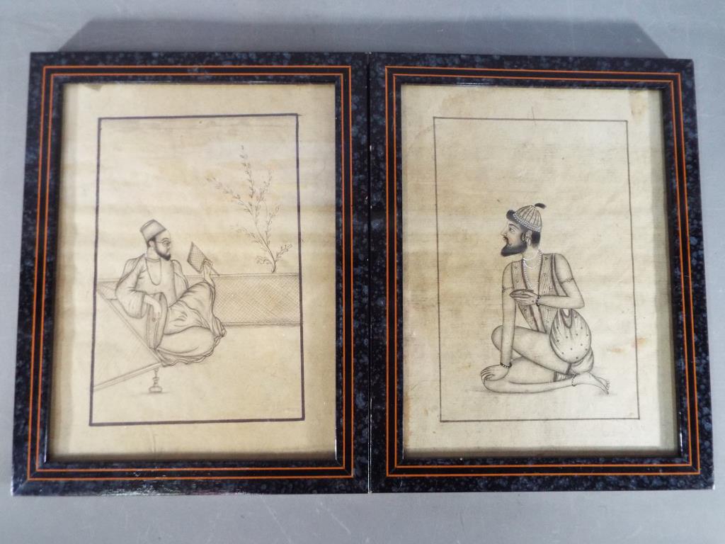 Two late 19th century, North Indian (possibly Delhi) paintings depicting a fakir and a sufi.