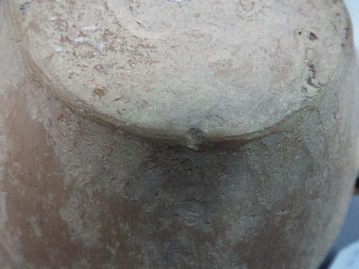 A rare Chinese Yangshao Maliayao culture Neolithic terracotta funeral jar and cover, - Image 18 of 22