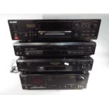 Sony - A quantity of Sony audio / visual equipment to include an integrated AV amplifier TA-AV570,