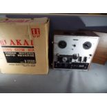 Akai - An Akai X-200D Custom Deck reel to reel recorder, contained in original box.